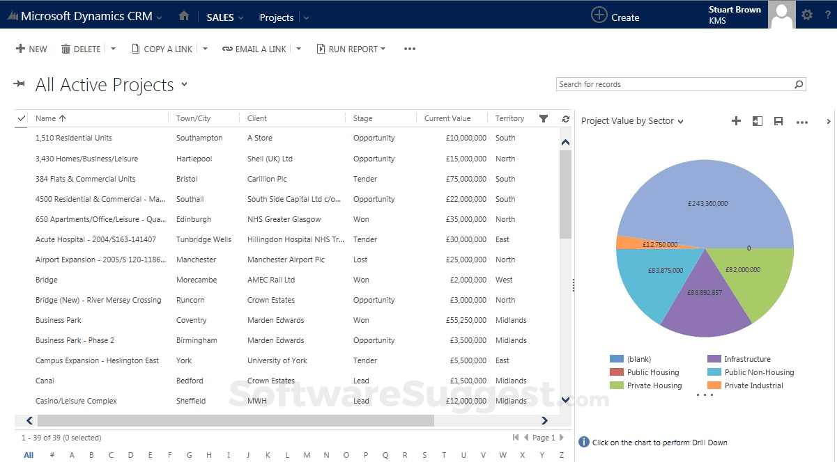 KMS Project CRM Small Screenshot 1